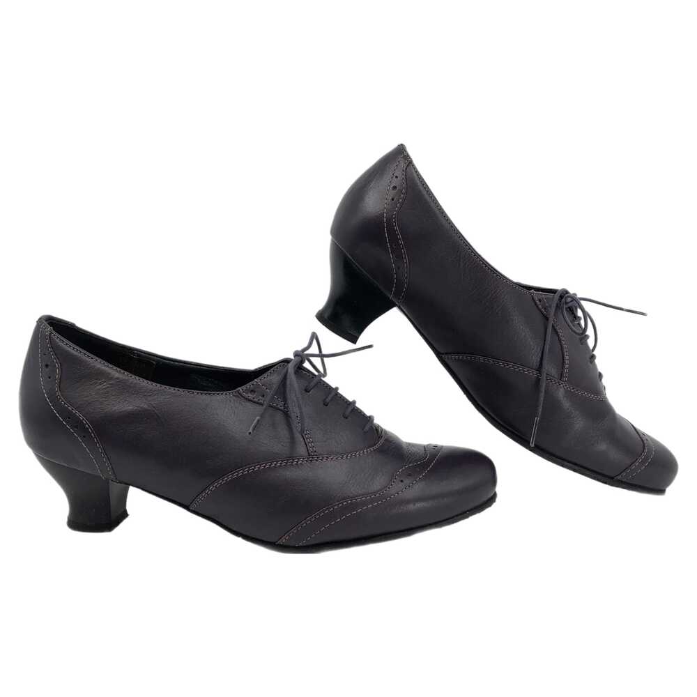Hotter Purple Lace-Up Heels | Size 9.5